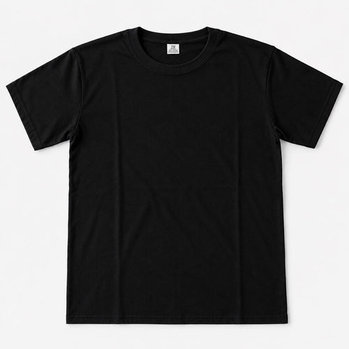 Remera Esencial Negra de algodón peinado 24/1 - Modo.Básicos, producto